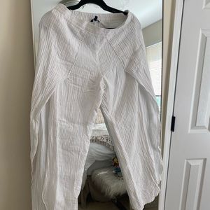 White Beach Pants